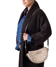 GUESS SILIA Borsa a tracolla biscotti logo - Borse Donna - 4