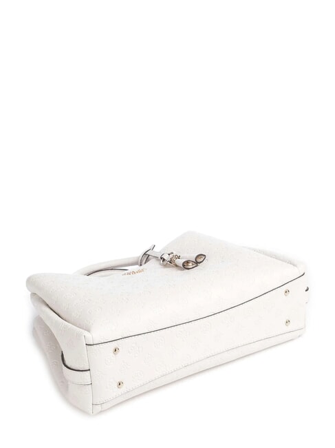 PHOEBE Borsa a mano, con tracolla off white logo - Borse Donna