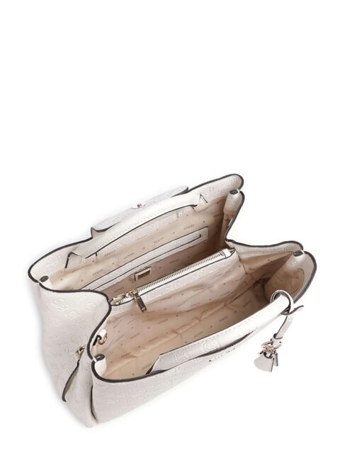 PHOEBE Borsa a mano, con tracolla off white logo - Borse Donna