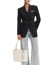 GUESS ALDINA  Shopper a spalla OFFWHITE - Borse Donna - 5