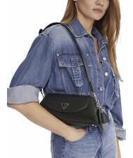 GUESS BOLENA Borsa a spalla NERO - Borse Donna - 5