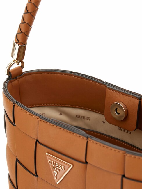 MAYLEE Mini Secchiello a tracolla caramel - Borse Donna