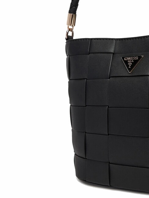 MAYLEE Mini Secchiello a tracolla NERO - Borse Donna