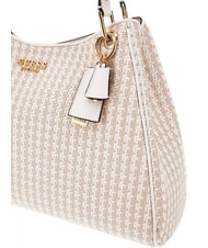 GUESS MIREMA Borsa a spalla white multi - Borse Donna - 3