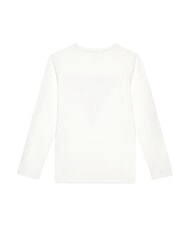 GUESS KIDS T-shirt manica lunga con strass salt white - T-shirt Bambino - 2