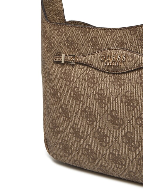 KATYA Borsa a spalla LATTE LOGO - Borse Donna