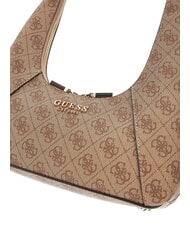 GUESS CALISTA Borsa a spalla LATTE LOGO - Borse Donna - 3