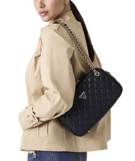GUESS GIULLY 2 Borsa a spalla NERO - Borse Donna - 4