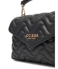 GUESS MELISANDRA Mini Bag a mano, con tracolla NERO - Borse Donna - 3