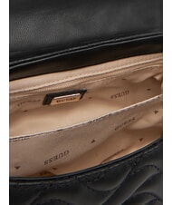 GUESS MELISANDRA Mini Bag a mano, con tracolla NERO - Borse Donna - 6