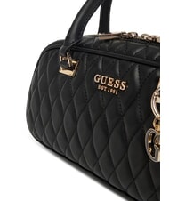 GUESS VALLA Bauletto a mano, con tracolla NERO - Borse Donna - 4