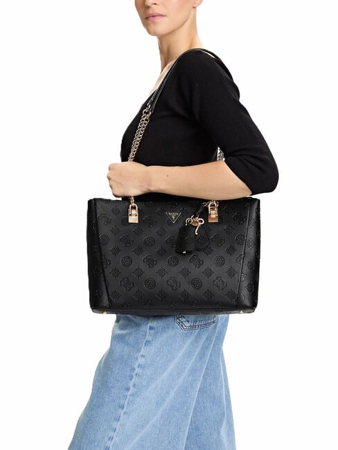 TISHA Borsa a spalla midnight logo - Borse Donna