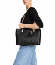 GUESS TISHA Borsa a spalla midnight logo - Borse Donna - 4