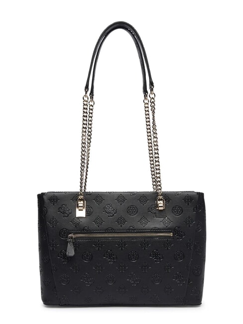 TISHA Borsa a spalla black logo - Borse Donna