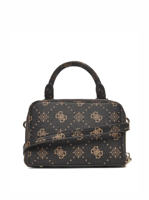 SILIA Micro Bag a mano, con tracolla espresso logo - Borse Donna