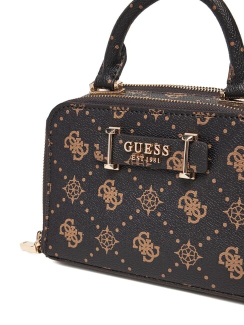 SILIA Micro Bag a mano, con tracolla espresso logo - Borse Donna