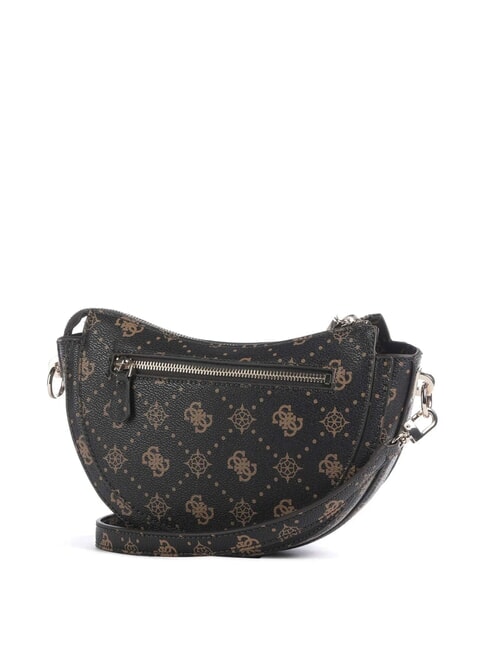 SILIA Borsa a tracolla espresso logo - Borse Donna