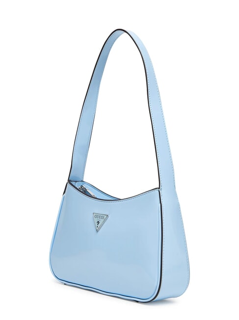 ARNELA Borsa lucida a spalla sky blue - Borse Donna