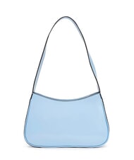 GUESS ARNELA Borsa lucida a spalla sky blue - Borse Donna - 4