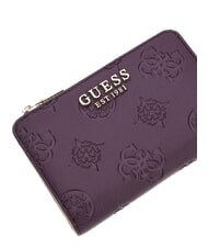 GUESS LAUREL 2 Portafoglio medio zip around wine logo - Portafogli Donna - 3