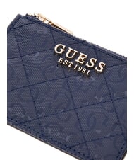 GUESS IDRA Portacarte piatto con zip Midnight - Portafogli Donna - 3