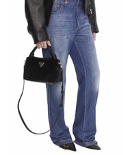 GUESS SHAIDA Borsa a mano media con tracolla NERO - Borse Donna - 5