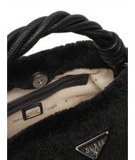 GUESS SHAIDA Borsa a mano media con tracolla NERO - Borse Donna - 6