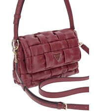 GUESS MARION Borsa a spalla intrecciata con tracolla ROSSO - Borse Donna - 3
