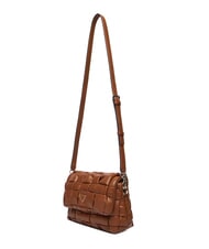 GUESS MARION Borsa a spalla intrecciata con tracolla COGNAC - Borse Donna - 4