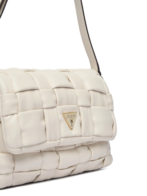 MARION Borsa a spalla intrecciata con tracolla bone - Borse Donna