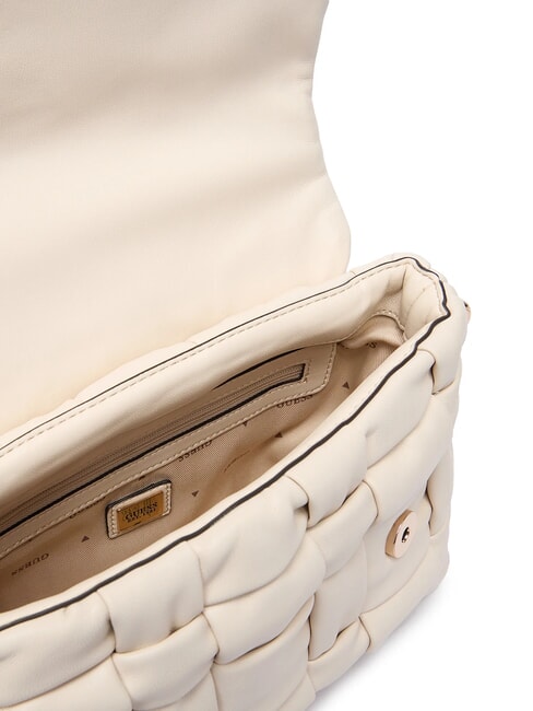 MARION Borsa a spalla intrecciata con tracolla bone - Borse Donna