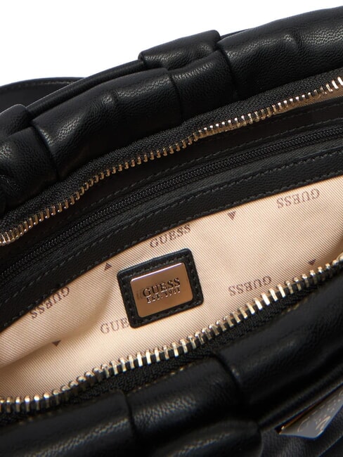 MARION Borsa intrecciata a spalla NERO - Borse Donna