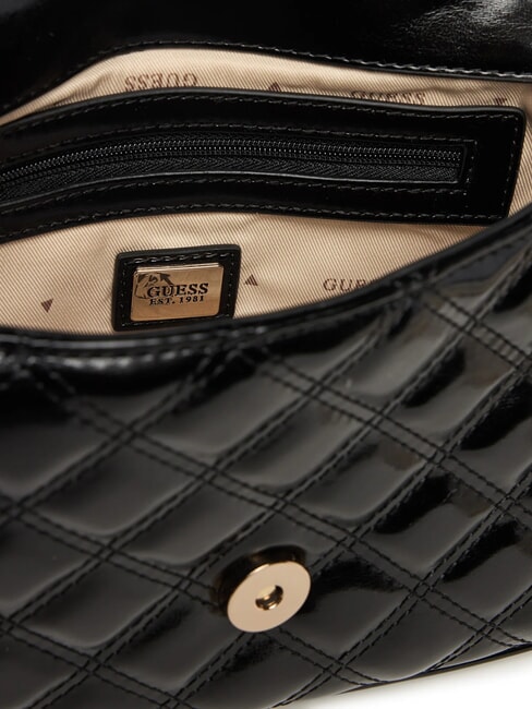 GIULLY Borsa a mano trapuntata con tracolla NERO - Borse Donna