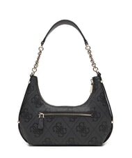 GUESS ERENIA Borsa a spalla logo 4G all over coal - Borse Donna - 4
