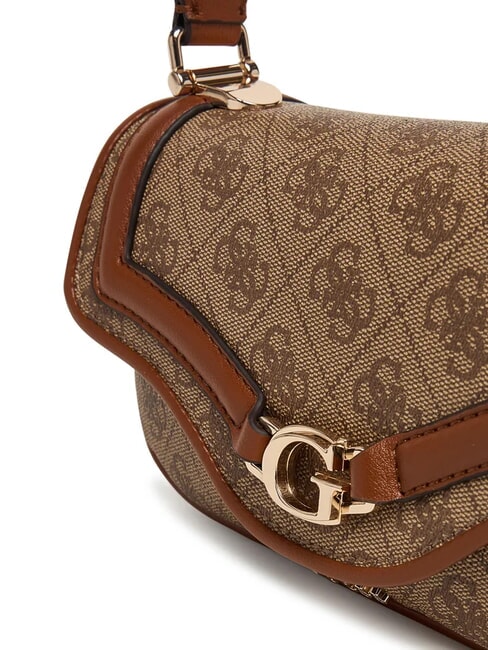 DEA Borsa piccola a tracolla con flap LATTE LOGO - Borse Donna