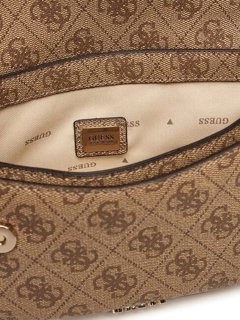 DEA Borsa piccola a tracolla con flap LATTE LOGO - Borse Donna