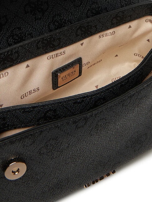 DEA Borsa piccola a tracolla con flap coal - Borse Donna