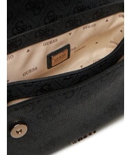 GUESS DEA Borsa piccola a tracolla con flap coal - Borse Donna - 6