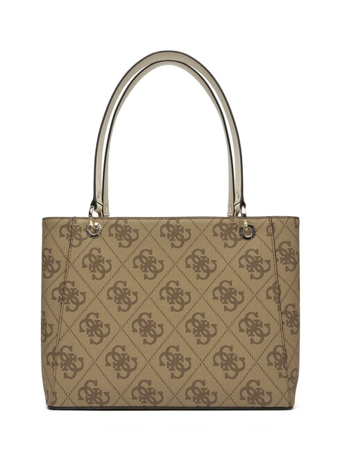 NOELLE Borsa tote a spalla con stampa LATTE LOGO - Borse Donna