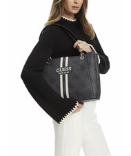 GUESS NOELLE Borsa tote a spalla con stampa coal - Borse Donna - 4