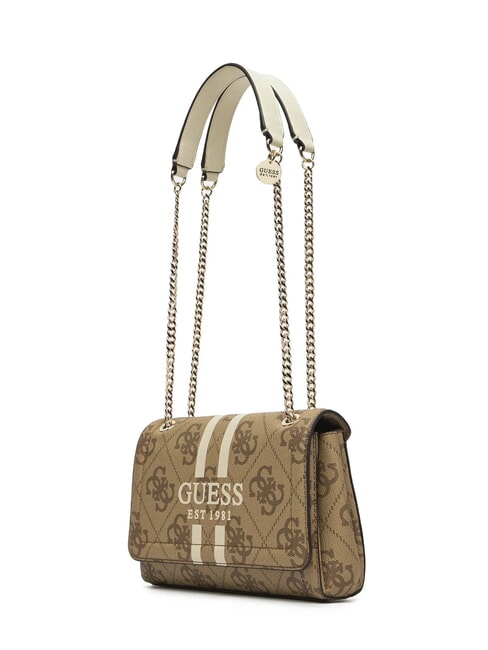 NOELLE 2 Borsa logata a spalla, a tracolla LATTE LOGO - Borse Donna