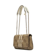 GUESS NOELLE 2 Borsa logata a spalla, a tracolla LATTE LOGO - Borse Donna - 2