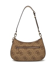 GUESS NOELLE Borsa a spalla logata con stampa LATTE LOGO - Borse Donna - 2