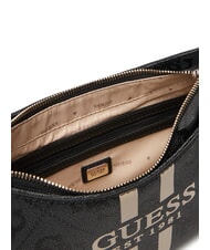 GUESS NOELLE Borsa a spalla logata con stampa coal - Borse Donna - 5