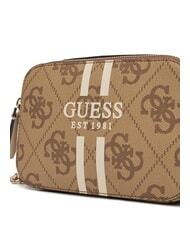 GUESS NOELLE 2 Borsa camera case a tracolla LATTE LOGO - Borse Donna - 3