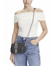 GUESS NOELLE 2 Borsa camera case a tracolla coal - Borse Donna - 5