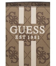 GUESS NOELLE 2 LUXURY Borsa a mano con tracolla LATTE LOGO - Borse Donna - 3