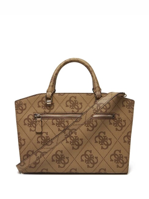 QUEENSLAND Borsa a mano stampa logo 4G LATTE LOGO - Borse Donna