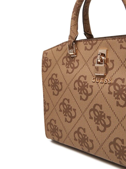 QUEENSLAND Borsa a mano stampa logo 4G LATTE LOGO - Borse Donna