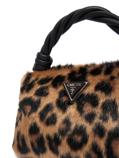 SHAIDA Borsa a mano con stampa animalier leopard - Borse Donna